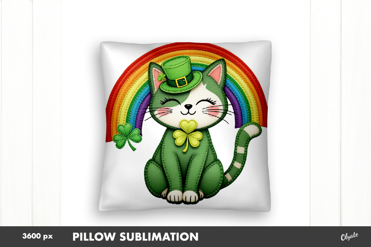 St Patrick’s Day Pillow Sublimation, Pillow Baby PNG