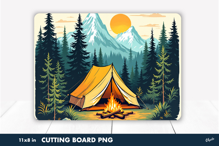 Adventure Cutting Board. Nature Cutting Board Sublimation