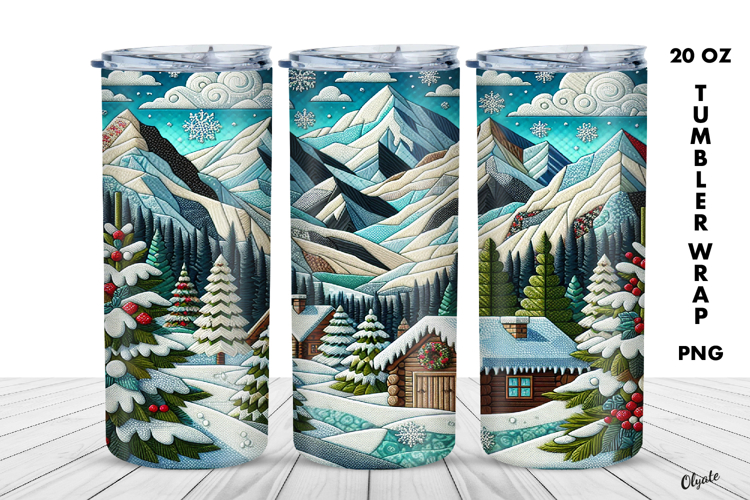 20 Oz Sublimation Tumbler Wrap Image 19