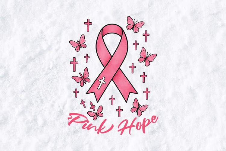 Pink Hope SVG - Breast Cancer Awerness