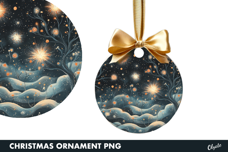 Christmas Winter Magic Ornament PNG