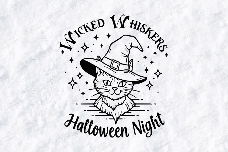 Witch cat svgs Image 3