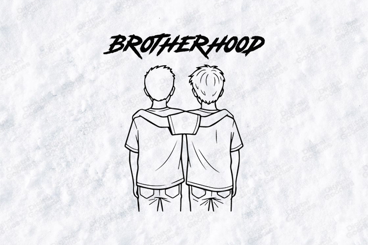 Best Friends SVG Bundle | Favorite Human & Brotherhood Art
