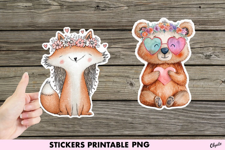 Funny Retro Animal Sticker PNG, Groovy Animal Sublimation