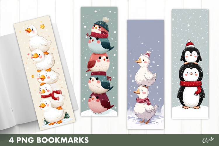 Printable Christmas Bookmark Image 19