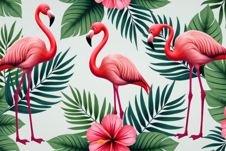 Flamingo Clipart Image 13