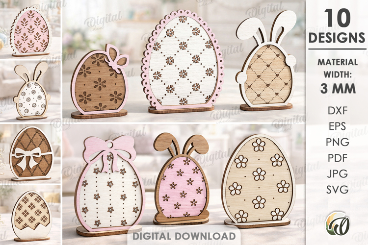 Easter Egg SVGs Image 6