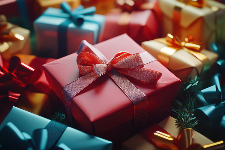 Gift Boxes Background Wallpaper