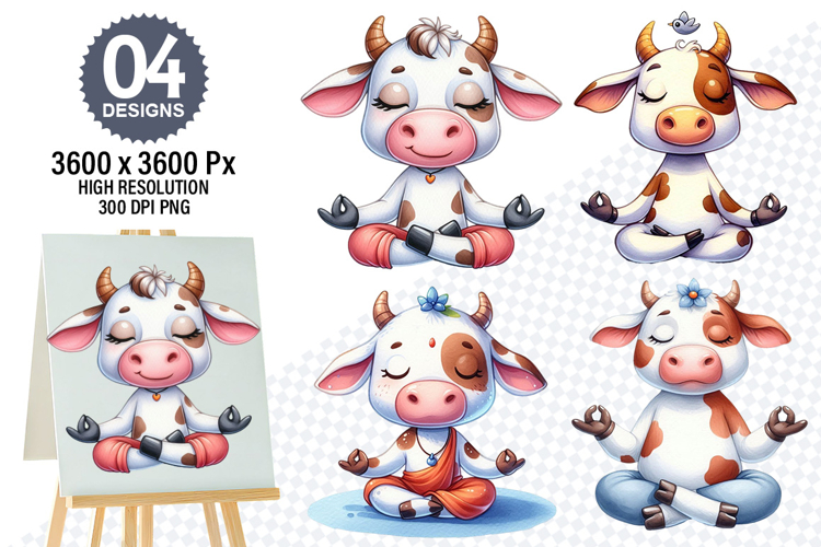 Cow Sublimation Designs Image 12