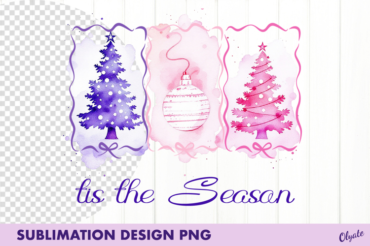 Christmas Watercolor Png Image 3