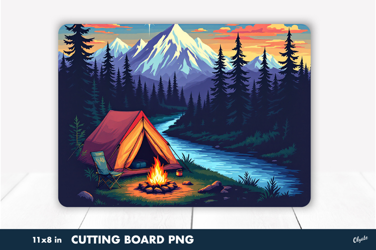 Adventure Cutting Board. Nature Cutting Board Sublimation