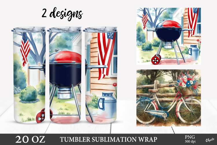 American Flag Clipart Image 12