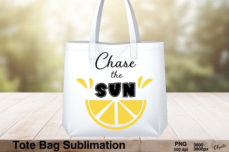 Tote Bag Summer Sublimation. Tote Bag Design