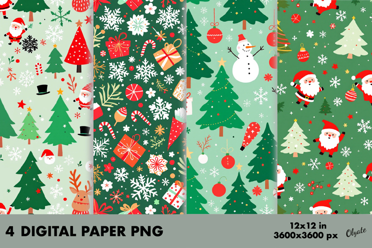 Christmas Background Clipart Image 8