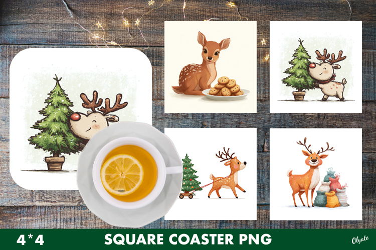 Christmas Reindeer Clipart Image 2