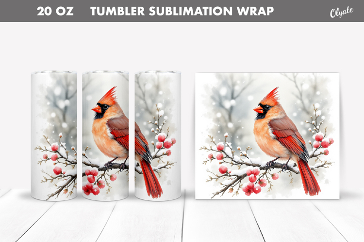 Christmas Tumbler Wrap Image 7