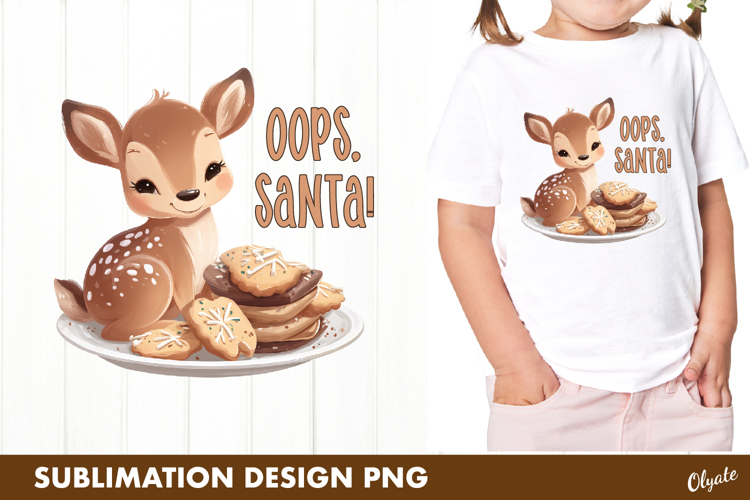 Cute Reindeer Clipart Image 13