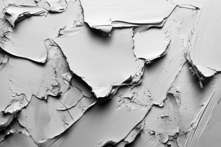 White Abstract Plaster Background Wallpaper