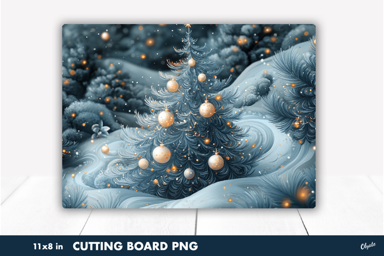 Cutting Board Winter Magic PNG