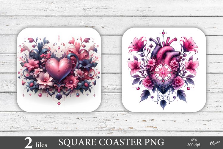Pink Heart Clipart Image 9