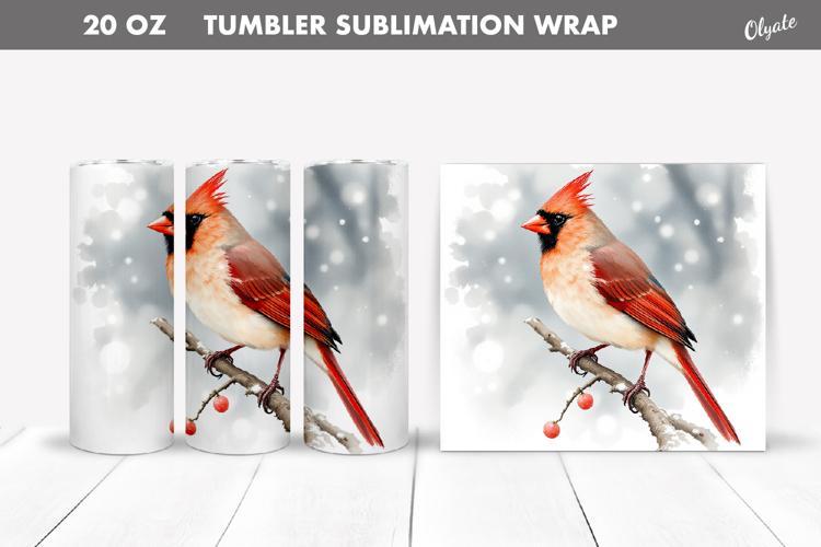 Christmas Tumbler Wrap Image 6
