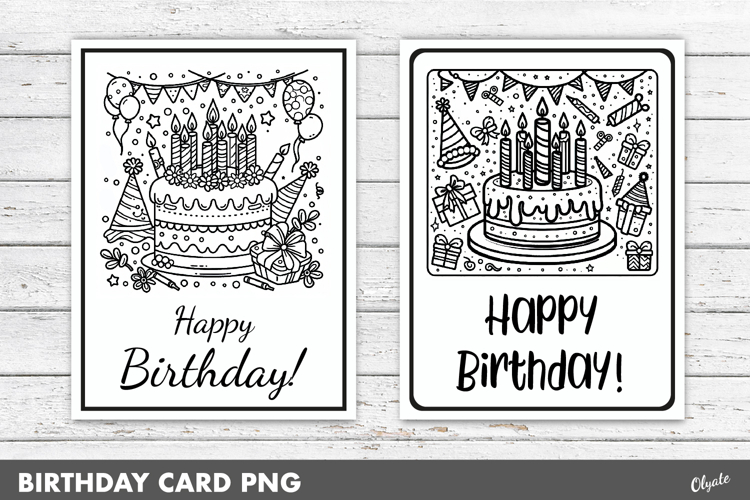 Birthday Coloring Pages Image 9