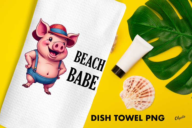 Beach Towel Clipart Image 10