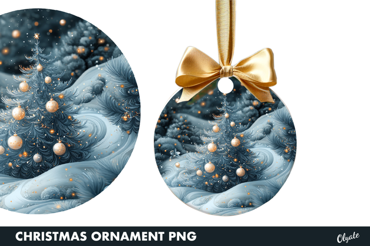 Christmas Winter Magic Ornament PNG