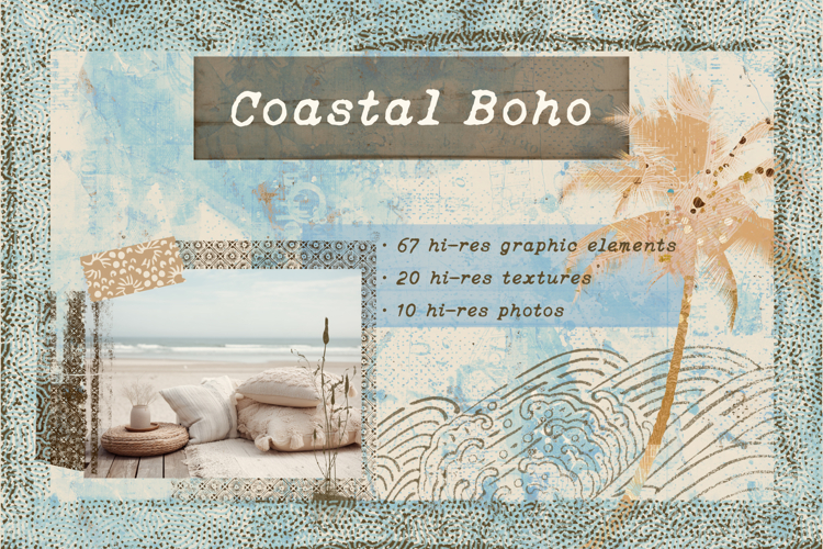 Coastal Boho - Graphic set