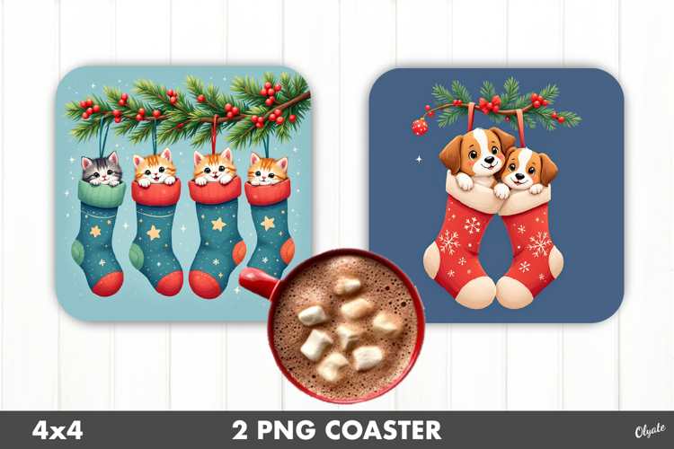 Christmas Cat Clipart Image 9
