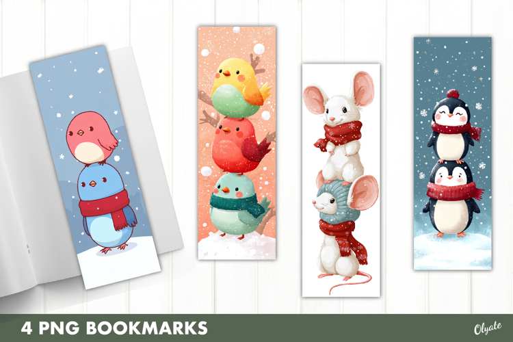 Printable Christmas Bookmark Image 18