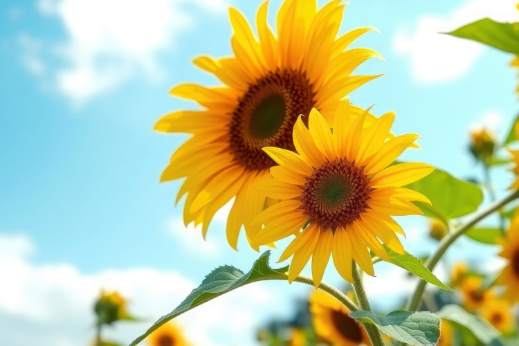 Sunflower Background Image 17