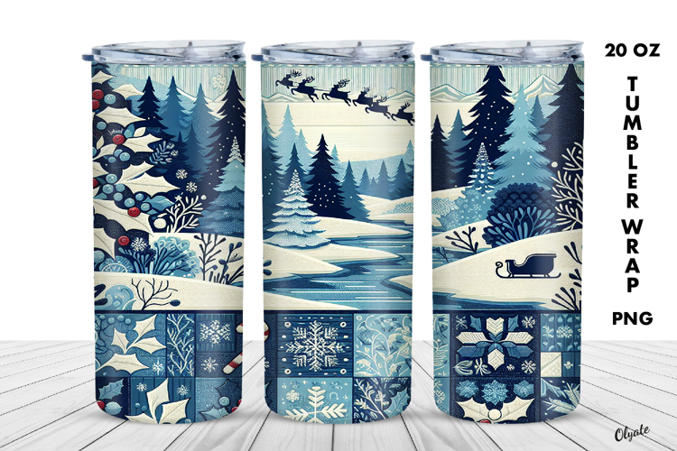 20 Oz Sublimation Tumbler Wrap Image 16