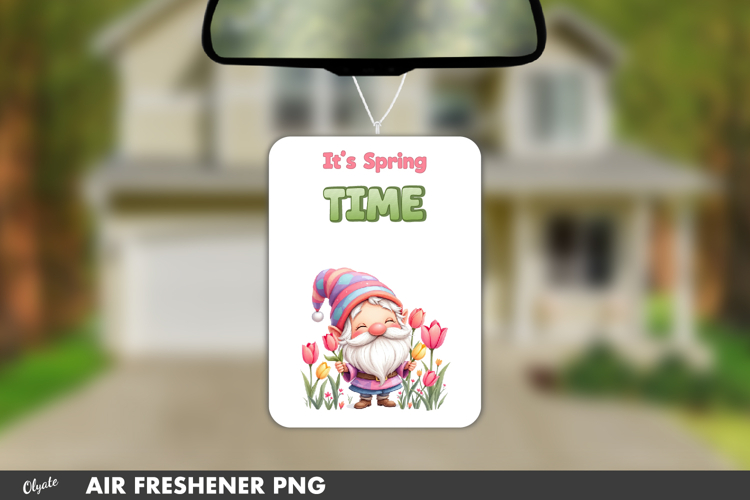 Spring Air Freshener Sublimation, Car Fresh PNG