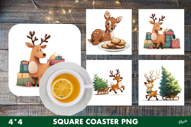 Christmas Reindeer Clipart Image 24