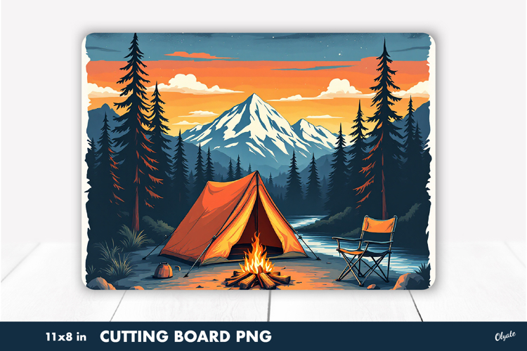 Adventure Cutting Board. Nature Cutting Board Sublimation