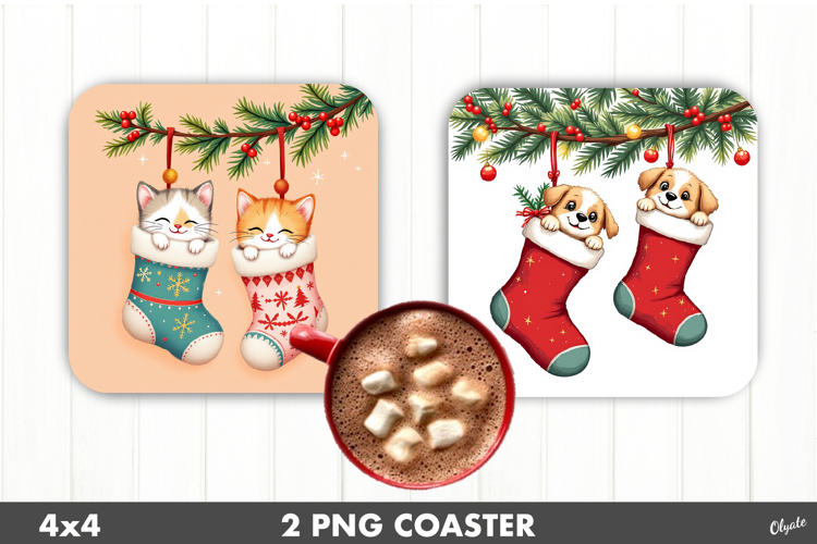 Christmas Cat Clipart Image 8