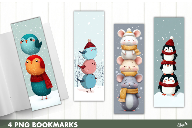 Printable Christmas Bookmark Image 17