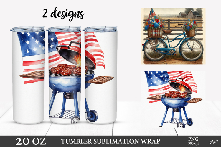 American Flag Clipart Image 10
