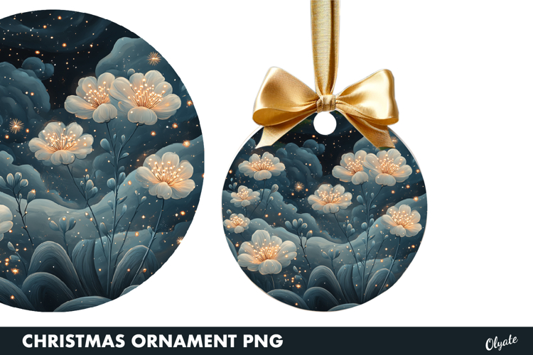 Christmas Winter Magic Ornament PNG