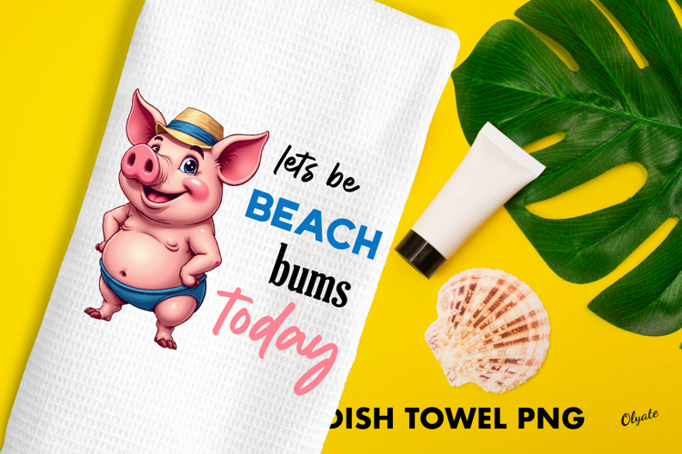 Beach Towel Clipart Image 9