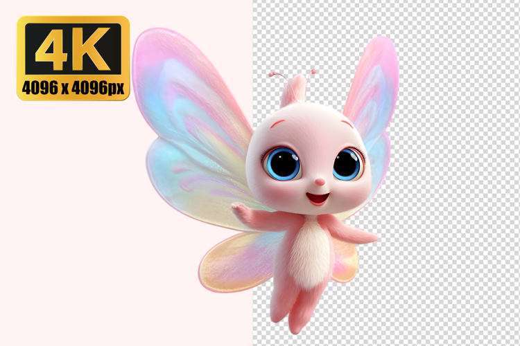 Pink Butterfly Transparent PNG