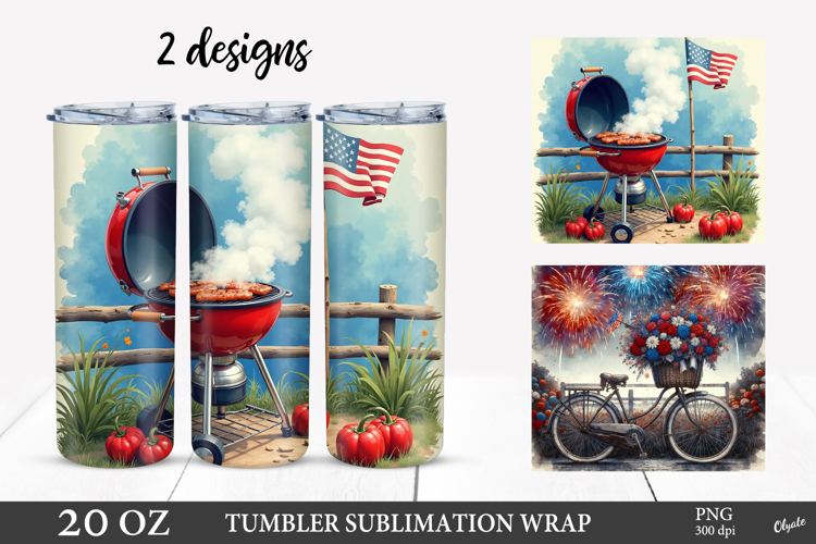 American Flag Clipart Image 9