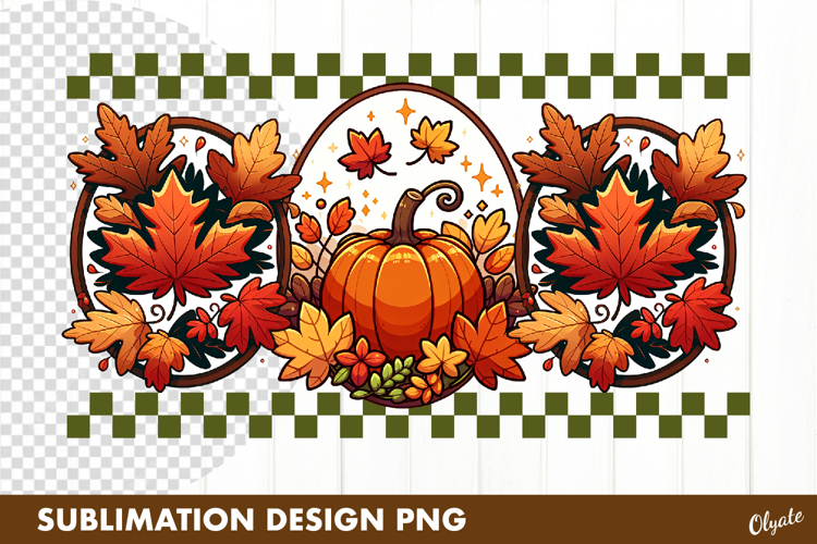 Fall Tshirt Sublimation. Autumn Frame Sublimation Tshirt
