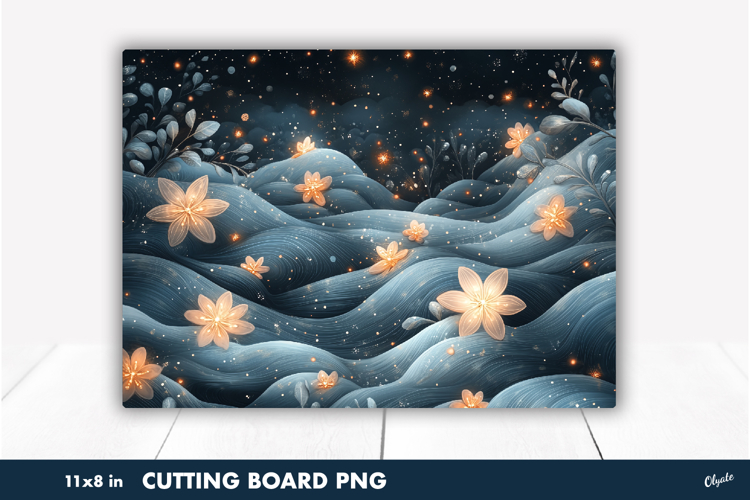 Cutting Board Winter Magic PNG