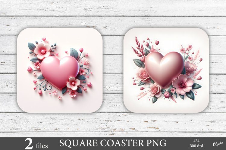 Pink Heart Clipart Image 6