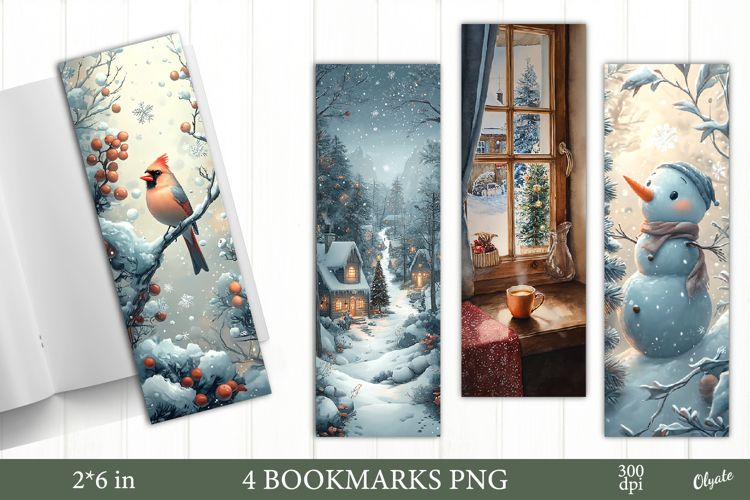 Printable Christmas Bookmark Image 15