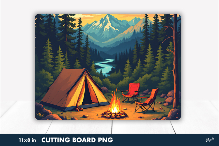 Adventure Cutting Board. Nature Cutting Board Sublimation