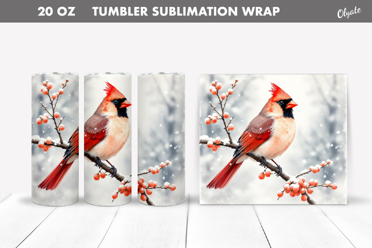 Christmas Tumbler Wrap Image 4