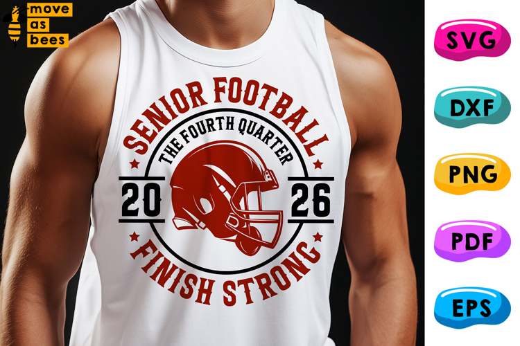 Football Senior Svg, Png, Senior Night, Class Of 2026 Shirt